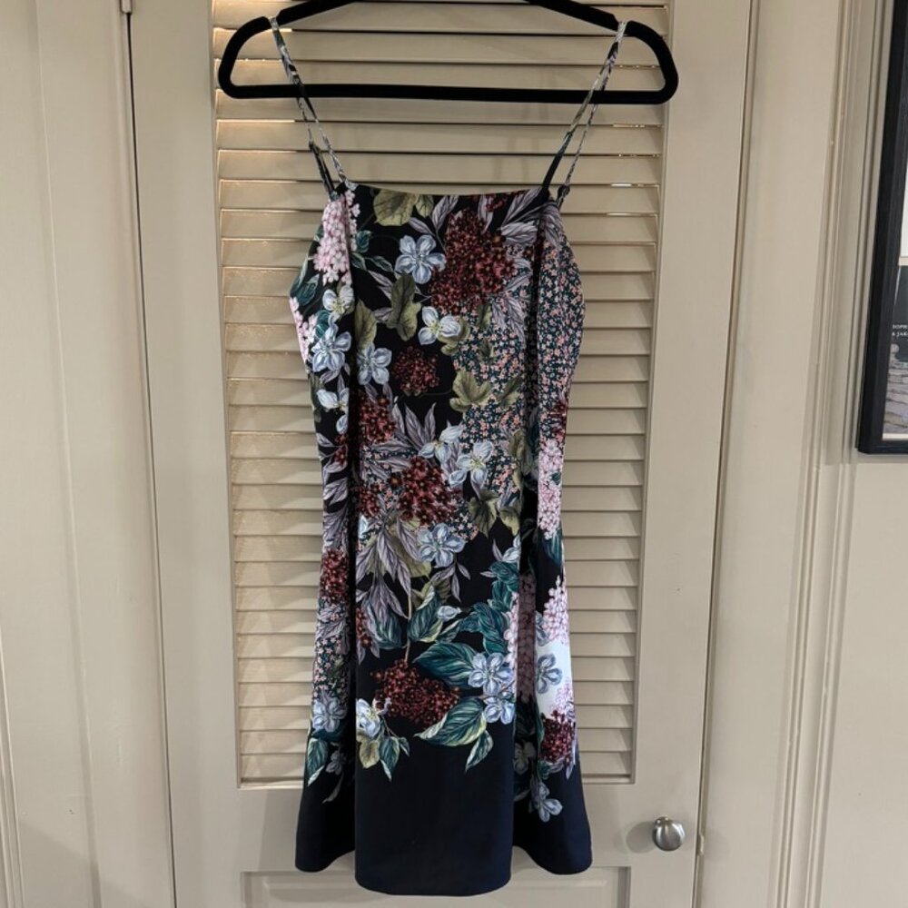 Keepsake The Label Lost Dreams Black Floral Mini Dress M
